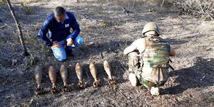 Șase bombe și o grenadă, depistate de ofițerii SIS în raionul Hâncești