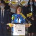 Maia Sandu a depus semnăturile la CEC. În fața instituției are loc un protest: „Opriți fraudarea alegerilor” | VIDEO