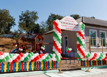 18 terenuri de joacă pentru copii în localități rurale din diverse raioane ale țării au fost amenajate în aproximativ o lună, în cadrul proiectului, inițiat de echipa lui Ilan Șor | VIDEO