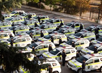 Poliția Republicii Moldova are cu 52 de mașini mai mult, datorită banilor din UE | VIDEO