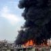 Incendiu de proporții în portul din Beirut, la doar o lună de la explozie | VIDEO