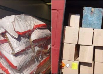 Două camioane cu substanțe explozibile, stopate pe traseul Chișinău-Bălți