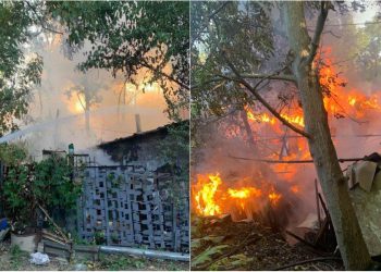 Pompierii din capitală, în alertă! O casă de la Ciocana a fost cuprinsă de flăcări în această dimineață