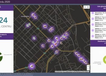 Gheretele din Chișinău pot fi văzute pe o hartă digitală