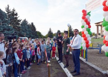 Echipa lui Ilan Șor a dat în exploatare patru terenuri de joacă în localități din raionul Orhei