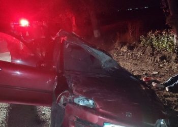 Accident cumplit pe o stradă din Criuleni. Un pasager a decedat, iar șoferul, angajat „Fulger”, a fost reținut | VIDEO