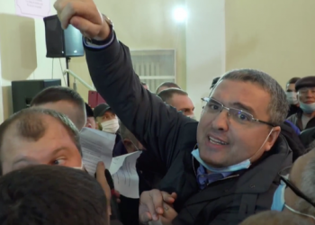 Renato Usatîi a mers la întâlnirea electorală a lui Igor Dodon