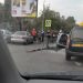 Un alt accident pe bulevardul Grigore Vieru: Un Jeep s-a răsturnat, după ce s-a ciocnit cu un Hyundai