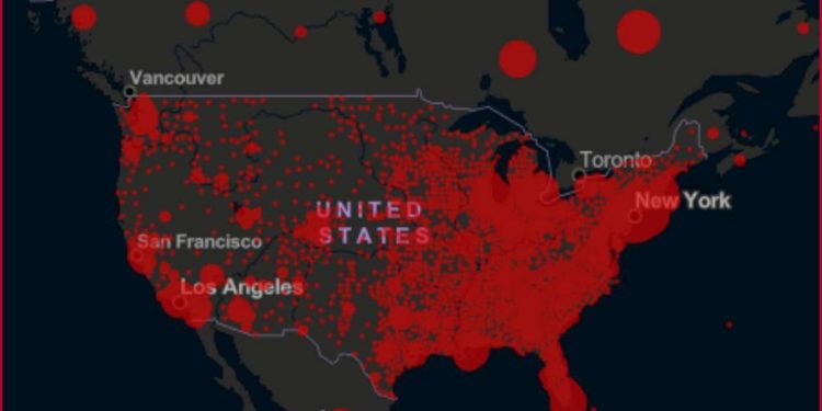 Statele Unite trec prin cea mai neagră zi de la începutul pandemiei. A fost înregistrat recordul absolut de infectări
