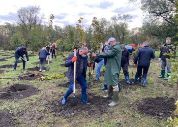 În timp ce Igor Dodon plantează copaci, ecologiștii spun că arborii n-au șanse să se prindă: „E devreme pentru plantare”