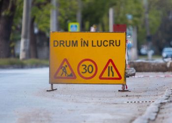 Traficul rutier, suspendat până mâine pe o stradă din centrul Chișinăului