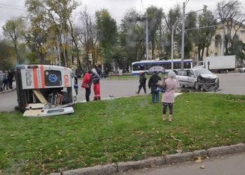 Un copil a fost rănit în urma accidentului cu implicarea ambulanței, în capitală | VIDEO