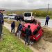 Accident grav la Peresecina. O mașină s-a inversat
