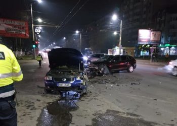 Accident grav pe pe strada Alba Iulia din sectorul Buiucani al capitalei. O tânără a ajuns la spital | VIDEO