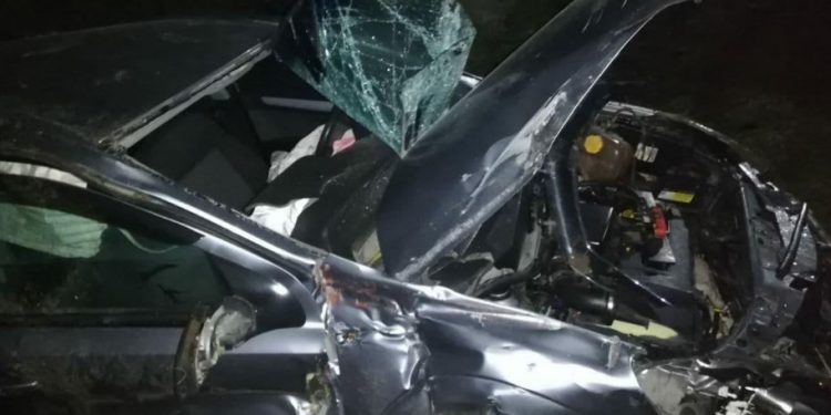 Супружеская пара пострадала после аварии с локомотивом