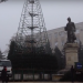 Magia sărbătorilor de iarnă, așteptată la Orhei: în centrul orașului a început instalarea celui mai înalt și frumos brad din țară | VIDEO