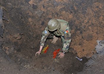 Peste 100 de bombe, găsite la Căușeni în timpul lucrărilor agricole