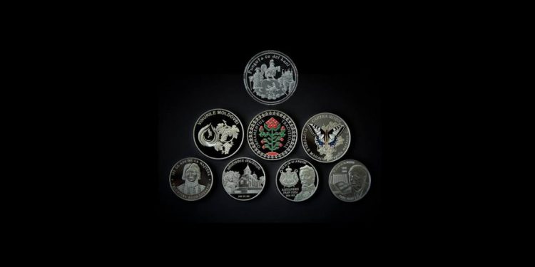 Banca Națională a Moldovei a pus în circulație opt monede jubiliare și comemorative | FOTO