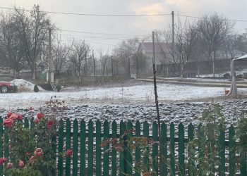 Iarna a ajuns în Moldova. În unele localități din țară au căzut primii fulgi | VIDEO