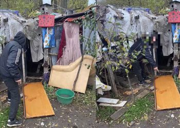 Chișinău: Un bărbat fără loc permanent de trai, bătut și înjunghiat în locuința sa improvizată