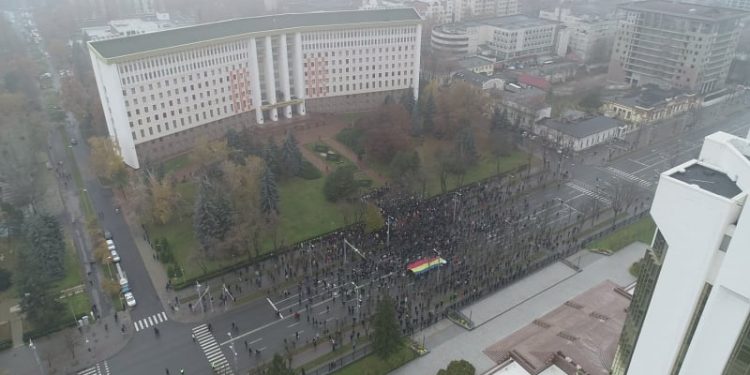 Circulația rutieră pe bulevardul Ștefan Cel Mare din Chișinău, sistată. Ce recomandă poliția?