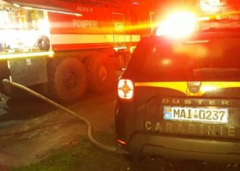 Incendiu de proporții la o uzină de prelucrare a lemnului din Comrat | FOTO