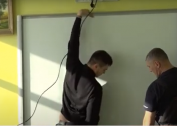 Marele proiect Cu Noi Posibilități: Cinci instituții de învățământ au primit câte o tablă interactivă din partea Consiliului raional Orhei | VIDEO