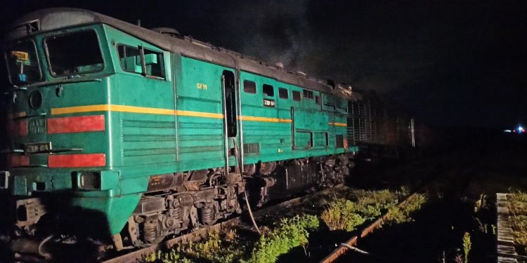 Cadavrul unei persoane, descoperit într-un vagon de tren marfar