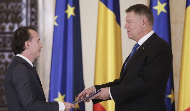 Klaus Iohannis: Am decis să-l desemnez pe Florin Cîțu pentru poziția de prim-ministru