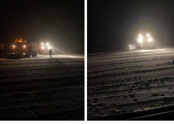 Iarna a intrat în forță în Moldova: Șoferi blocați, drumuri înzăpezite. Intervențiile drumarilor | VIDEO