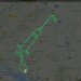 Un pilot a „desenat” cu avionul o seringă pe cer