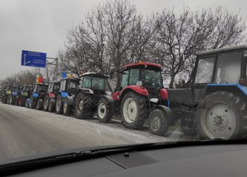 Agricultorii vin cu tehnică în PMAN ca să protesteze