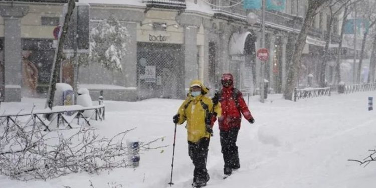 Spania a înregistrat noi „temperaturi istorice”, -25,4 grade Celsius. Mai multe străzi din Madrid sunt în continuare blocate