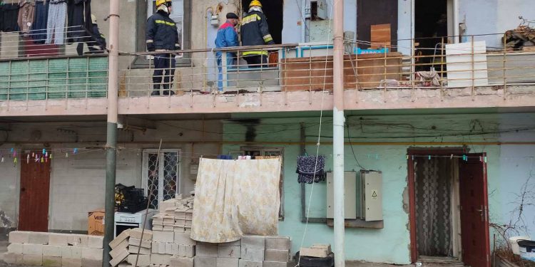 IGSU oferă detalii despre explozia din Chișinău. Primele imagini de la fața locului