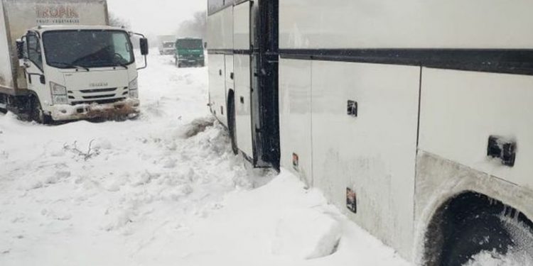 Două autocare moldovenești, blocate de ore bune în Ucraina: Faceți ceva! Sunt oameni bolnavi, care nu mai rezistă | VIDEO