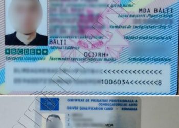 80 de euro și 300 de dolari, atât i-au costat perfectarea actelor false pe doi moldoveni