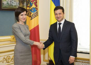 Întâlniri fără presă și comunicare cu jurnaliștii. Prima vizită a Maiei Sandu în Ucraina | VIDEO