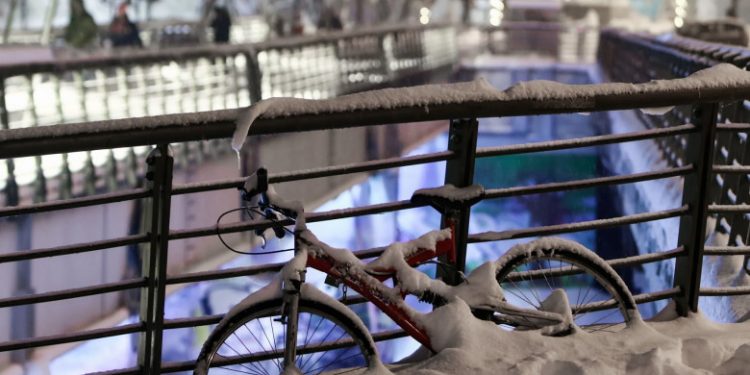 În Grecia, temperaturile au scăzut peste noapte cu 40 de grade Celsius