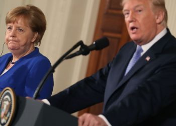 Merkel dă vina pe Trump pentru violențele fără margini de la Capitoliu