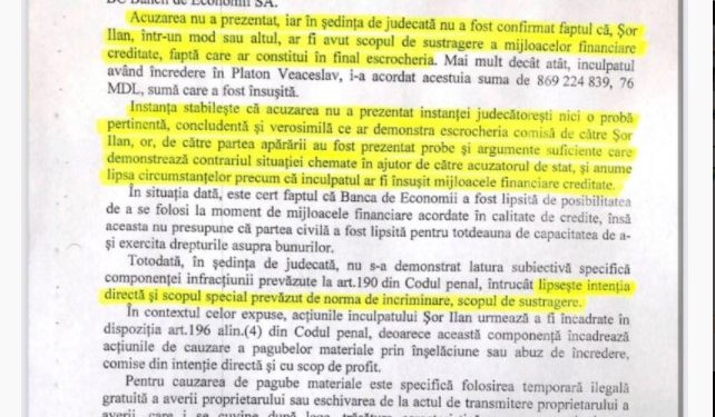 Șor demonstrează cu documente oficiale că nu a beneficiat de niciun leu din miliardul furat din sectorul bancar