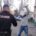 Mișcări Kung Fu în Capitală: O persoană cu comportament agresiv, reținută de carabinieri