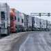 Restricții de circulație pentru autocamioanele de mare tonaj, la intrarea în Ucraina