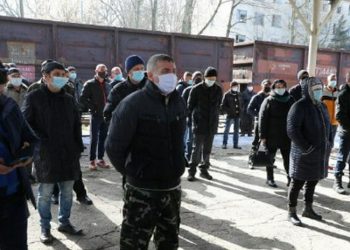 Железнодорожники из Окницы вновь вышли на протест