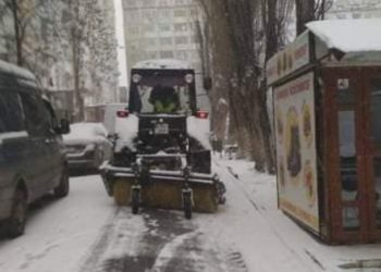 Как в столице велась работа по уборке снега
