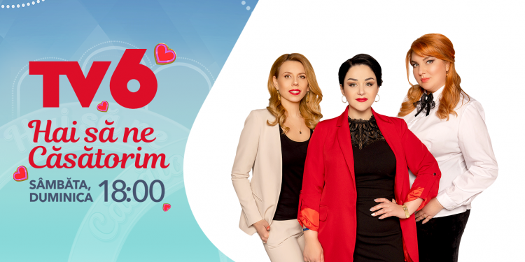 Популярное телешоу «Давай поженимся» впервые в Молдове на канале TV6