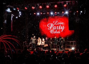 Atmosferă plină de iubire și voie bună la Orhei. Zeci de iubiți s-au reunit ca să sărbătorească Ziua Îndrăgostiţilor