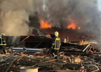 В Греции взрывом разрушена гостиница | VIDEO