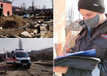 Un bărbat a fost zdrobit de o placă de beton pe un șantier de construcții, la Tiraspol