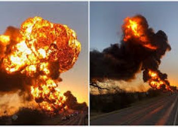 В Техасе взорвался поезд | VIDEO