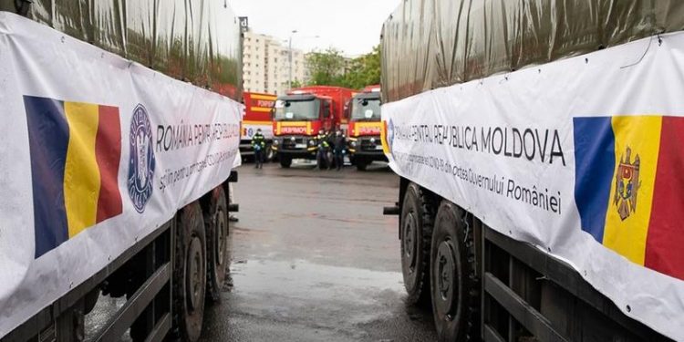 Un convoi de camioane cu ajutor umanitar din România va sosi astăzi în R. Moldova